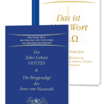 Das ist Mein Wort & Zehn Gebote – Bergpredigt Taschenbuch Set